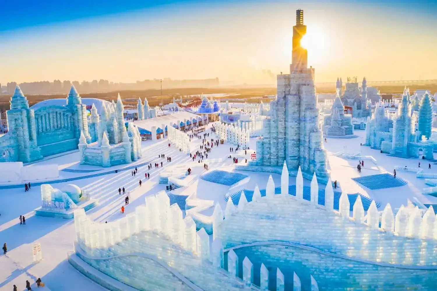 CÁP NHĨ TÂN –YABULI - LÀNG TUYẾT HƯƠNG – TRANG VIÊN VOLGA – THẾ GIỚI BĂNG ĐĂNG 6 NGÀY 5 ĐÊM