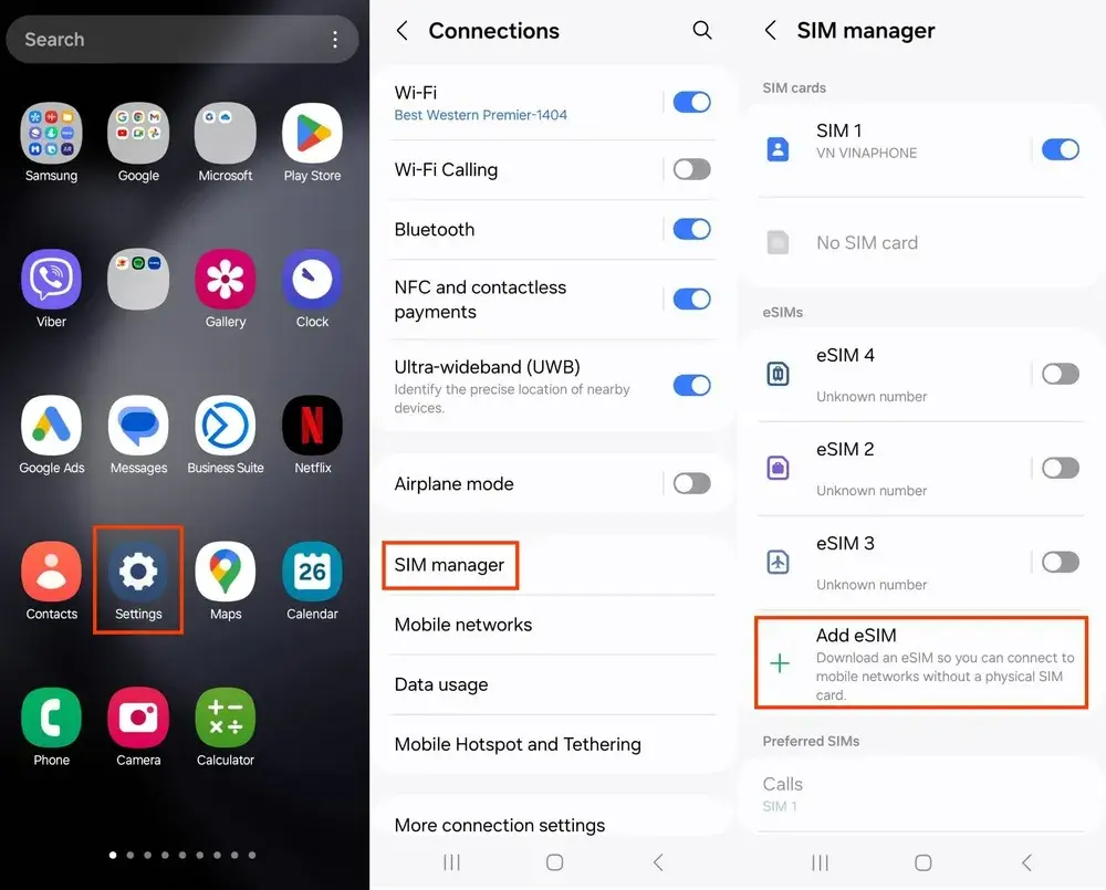 Hướng Dẫn Cài Đặt ESIM Lên Điện Thoại Android | Đơn giản – Nhanh – Chuẩn Nhất (Cập Nhật Mới Nhất)