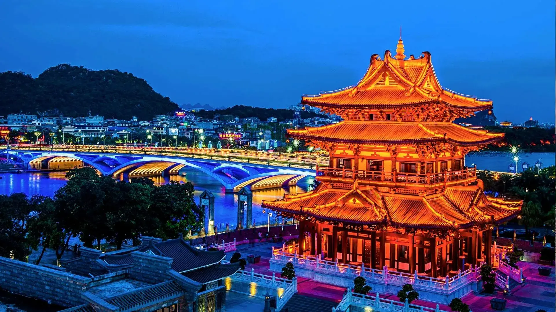 [TOUR NO SHOPPING] QUẾ LÂM - DƯƠNG SÓC 5 NGÀY 4 ĐÊM - ĐƯỜNG BAY - GX