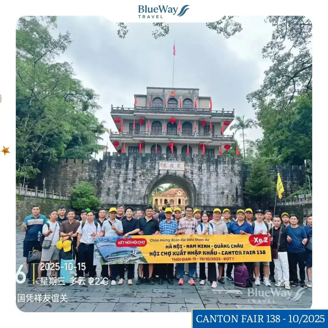 TOUR HỘI CHỢ CANTON FAIR 139 GIÁ RẺ, ĐƯỜNG BỘ THÁNG 04/2026